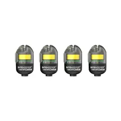 Компактный набор сигнализаторов поклёвки Rippton BiteKeeper Silver Bullet 4шт с работой через приложение в телефоне, Набор сигнализаторов: 4 шт