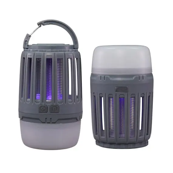 ​Антимоскитный фонарь Rippton Grey Spider R1 2в1 — свет и защита в одной лампе