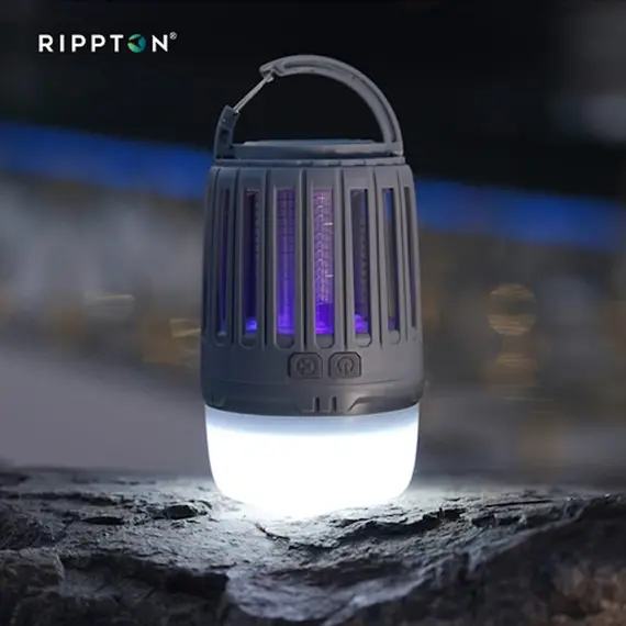 ​Антимоскитный фонарь Rippton Grey Spider R1 2в1 — свет и защита в одной лампе, изображение 6