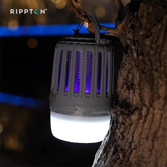 ​Антимоскитный фонарь Rippton Grey Spider R1 2в1 — свет и защита в одной лампе, изображение 5