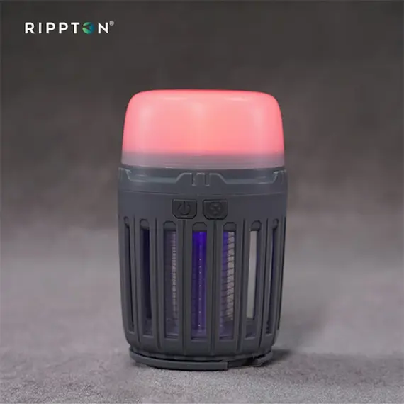 ​Антимоскитный фонарь Rippton Grey Spider R1 2в1 — свет и защита в одной лампе, изображение 4