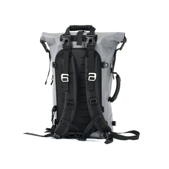 ГЕРМОРЮКЗАК PERECAT Travel bag 30 литров серого цвета, Цвет: Серый, изображение 3