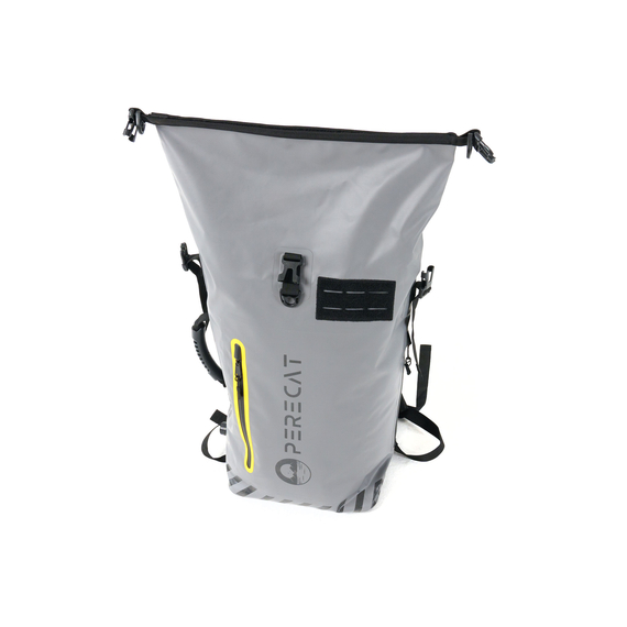 ГЕРМОРЮКЗАК PERECAT Travel bag 30 литров серого цвета, Цвет: Серый, изображение 8