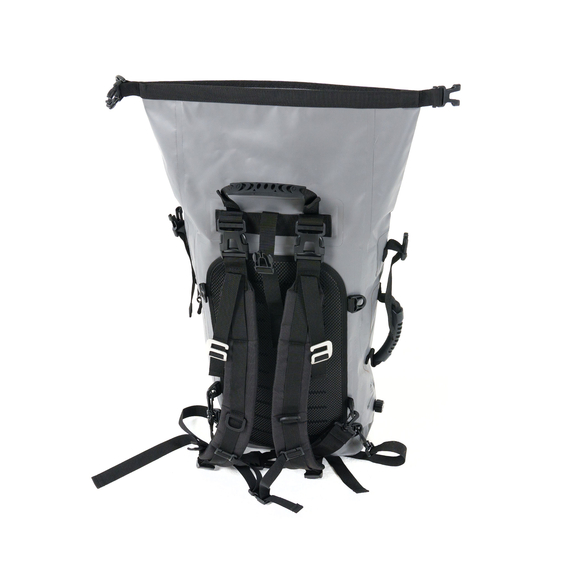 ГЕРМОРЮКЗАК PERECAT Travel bag 30 литров серого цвета, Цвет: Серый, изображение 9