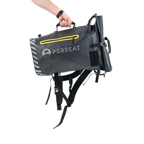 ГЕРМОРЮКЗАК PERECAT Travel bag 30 литров чёрного цвета, Цвет: Чёрный, изображение 5 ГЕРМОРЮКЗАК PERECAT Travel bag 30 литров чёрного цвета, Цвет: Чёрный, изображение 5