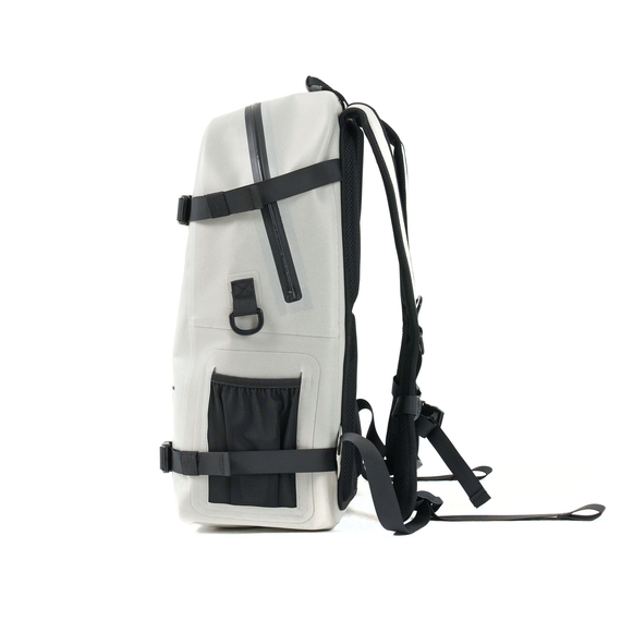 Рюкзак водонепроницаемый PERECAT Kunashir 25 литров серого цвета, Цвет: Серый, изображение 4