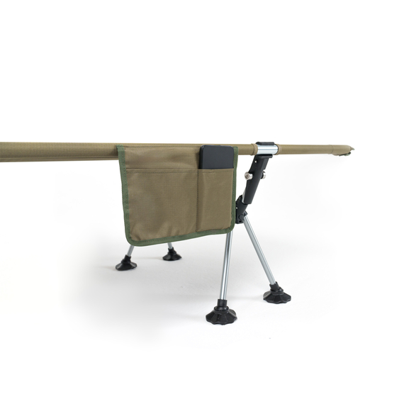 Раскладушка PERECAT Lite Olive для кемпинга, туризма и рыбалки — комфорт и надежность, Цвет: Оливковый, изображение 5