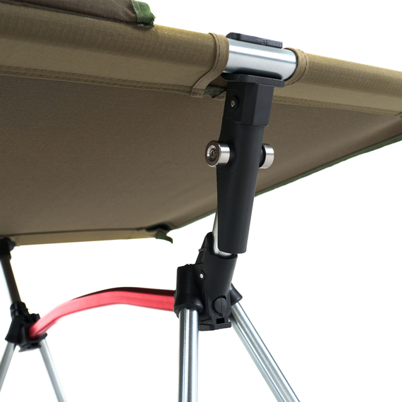 Раскладушка PERECAT Lite Olive для кемпинга, туризма и рыбалки — комфорт и надежность, Цвет: Оливковый, изображение 10