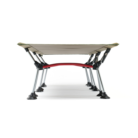 Раскладушка PERECAT Lite Olive для кемпинга, туризма и рыбалки — комфорт и надежность, Цвет: Оливковый, изображение 4