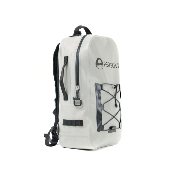 Рюкзак водонепроницаемый PERECAT Shikotan 27 литров серого цвета, Цвет: Серый, изображение 6