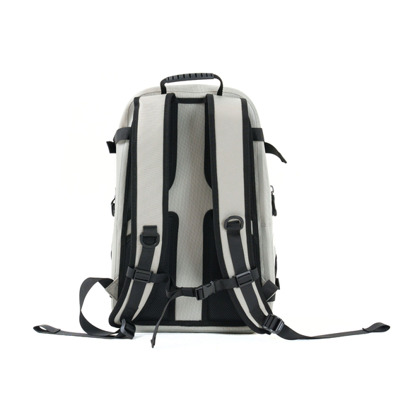 Рюкзак водонепроницаемый PERECAT Kunashir 25 литров серого цвета, Цвет: Серый, изображение 3