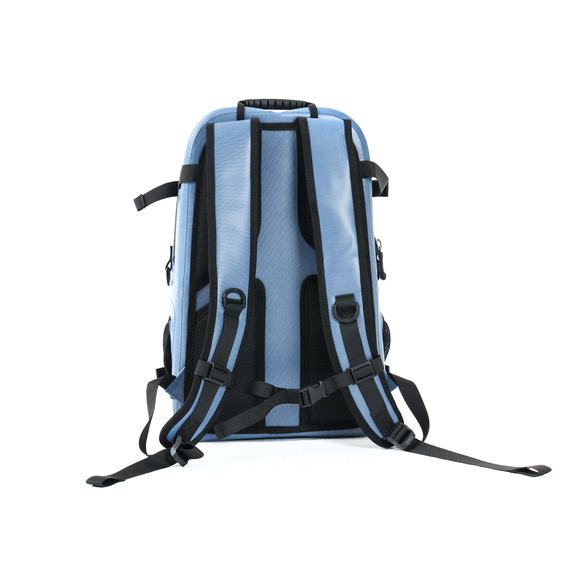 Рюкзак водонепроницаемый PERECAT Kunashir 25 литров синего цвета, Цвет: Синий, изображение 3