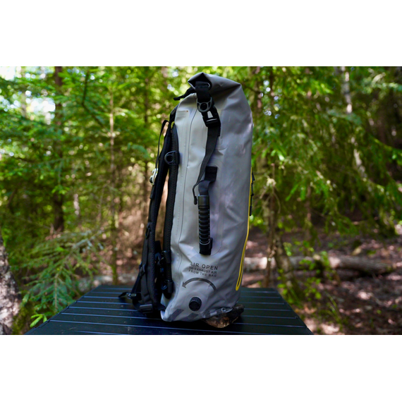 ГЕРМОРЮКЗАК PERECAT Travel bag 30 литров серого цвета, Цвет: Серый, изображение 14