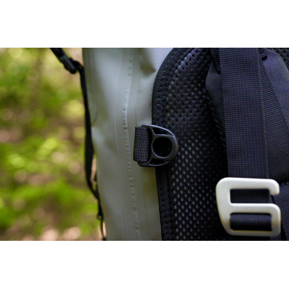 ГЕРМОРЮКЗАК PERECAT Travel bag 30 литров серого цвета, Цвет: Серый, изображение 22