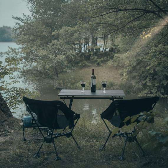 Большой кемпинговый стол PERECAT Comfort XL – складной, регулируемый, идеален для отдыха на природе и рыбалке, изображение 14