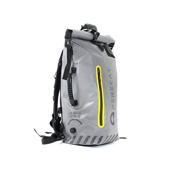 ГЕРМОРЮКЗАК PERECAT Travel bag 30 литров серого цвета, Цвет: Серый, изображение 2
