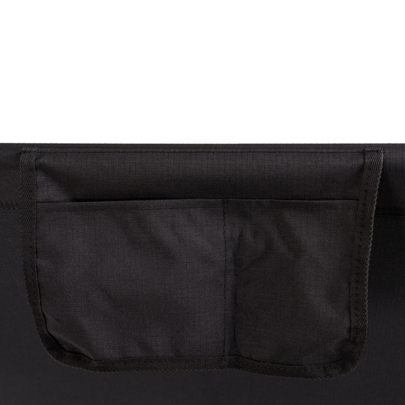 Раскладушка PERECAT Lite Black для кемпинга, туризма и рыбалки — комфорт и надежность, Цвет: Чёрный, изображение 9