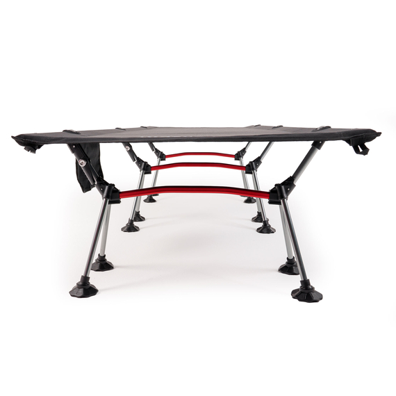 Раскладушка PERECAT Lite Black для кемпинга, туризма и рыбалки — комфорт и надежность, Цвет: Чёрный, изображение 3