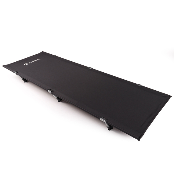 Раскладушка PERECAT Lite Black для кемпинга, туризма и рыбалки — комфорт и надежность, Цвет: Чёрный, изображение 6