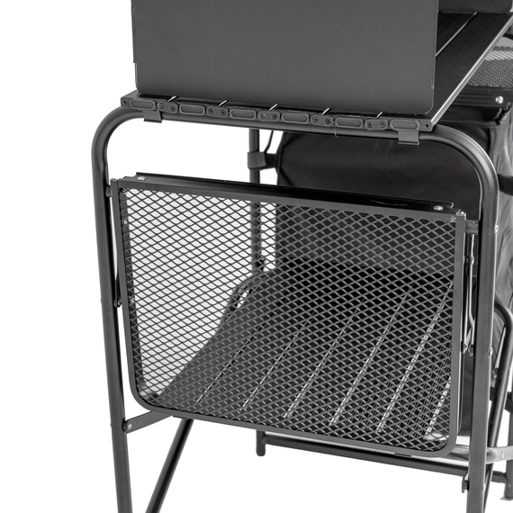 Кемпинговая кухня PERECAT XL – складной кухонный стол с 4 столешницами, защитой от ветра и чехлом для транспортировки, изображение 8