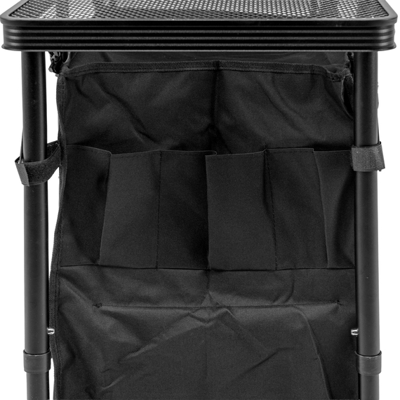 Кемпинговая кухня PERECAT XL – складной кухонный стол с 4 столешницами, защитой от ветра и чехлом для транспортировки, изображение 9