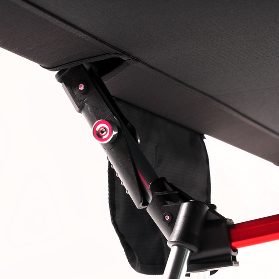 Раскладушка PERECAT Lite Black для кемпинга, туризма и рыбалки — комфорт и надежность, Цвет: Чёрный, изображение 13